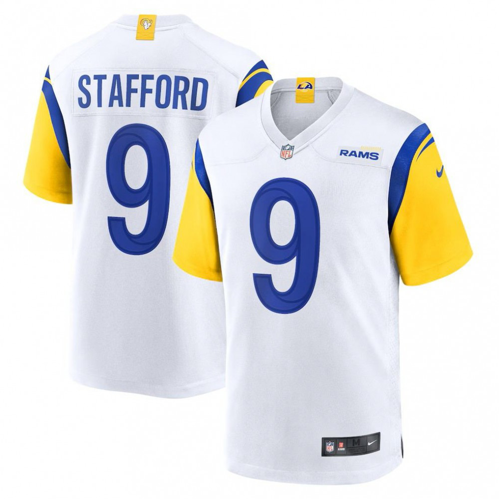Matthew Stafford Los Angeles Rams Nike Youth Game Jersey - White-GridironStore